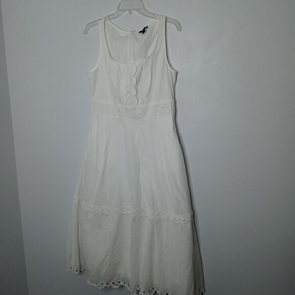 J.Crew white maxi dress - Picture 3 of 9
